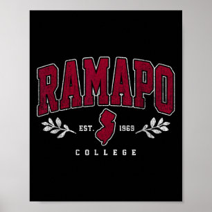 Ramapo Institute of Technology Arch Retro För mana Poster