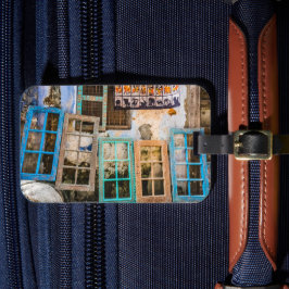 Ramar i färgat fönster bagagebricka