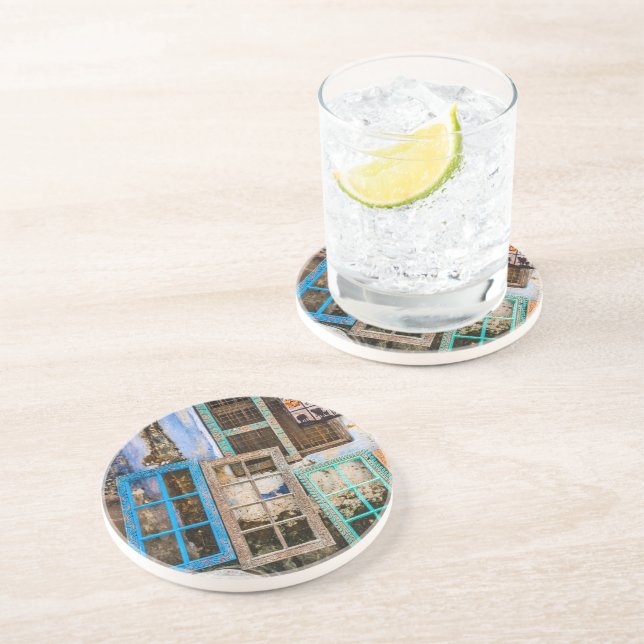 Ramar i färgat fönster underlägg (Sidan)