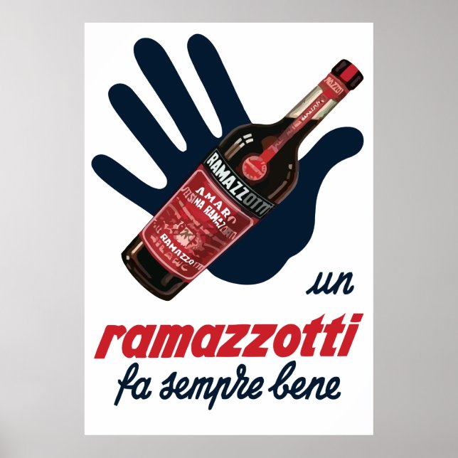 RAMAZZOTTI POSTER (Framsidan)