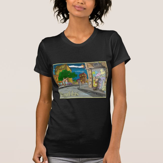 Ramblas Tee Shirt (Framsida)