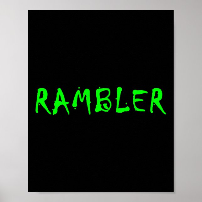 Rambler  poster (Framsidan)