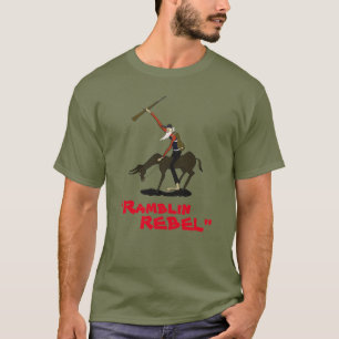 Ramblin Rebel Nose Art. T-Shirt