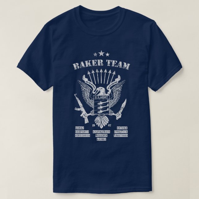 Rambo Baker Team 1 T Shirt (Design framsida)