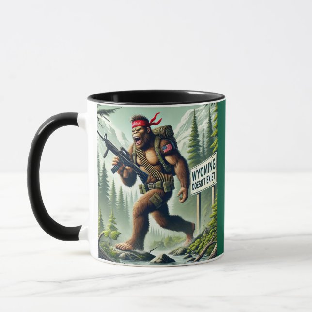 Rambo Bigfoot Coffee Mugg (Vänster)