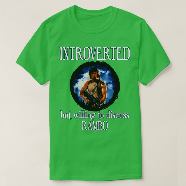 RAMBO INTROVERTED T SHIRT (Design framsida)