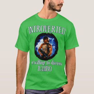 RAMBO INTROVERTED T SHIRT