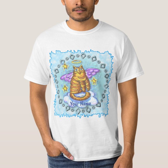 Rambo Kitty Cat Angel  T-Shirt (Framsida)