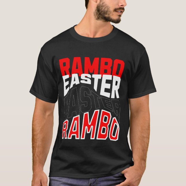 Rambo Påsk. T Shirt (Framsida)