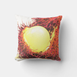 "Rambutan Fruit" Cute Photo. Köp nu Kudde