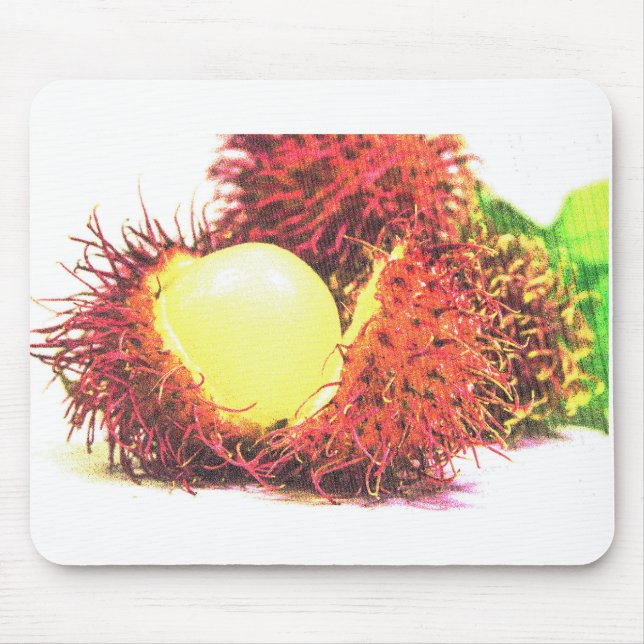 "Rambutan Fruit" Cute Photo. Köp nu Musmatta (Framsidan)