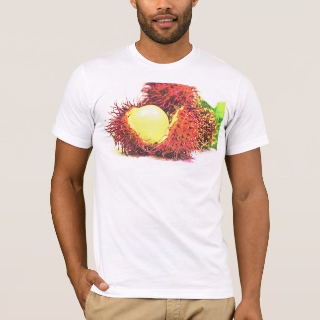 "Rambutan Fruit" Cute Photo. Köp nu T Shirt (Framsida)