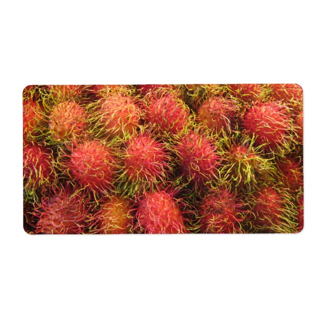 Rambutan Tropical Fruit Fraktsedel (Framsidan)