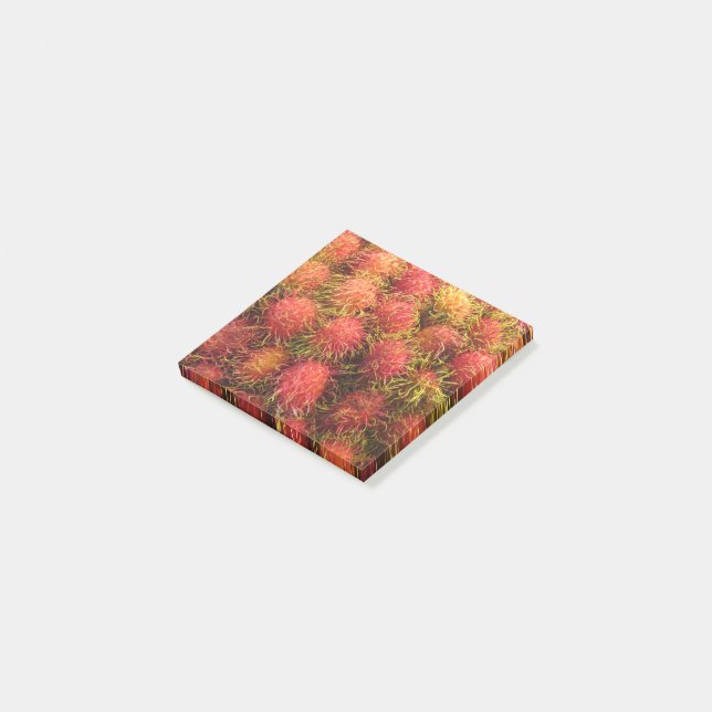 Rambutan Tropical Fruit Post-it Block (Vinklad)