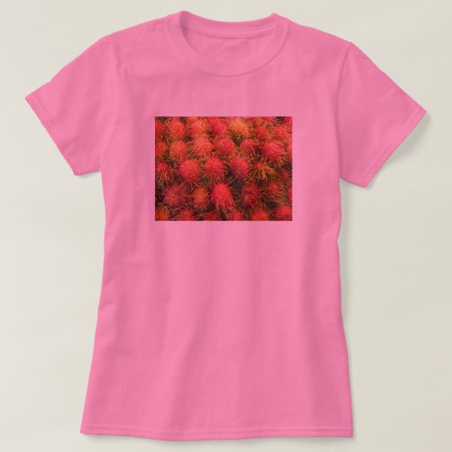 Rambutan Tropical Fruit T-shirt (Design framsida)