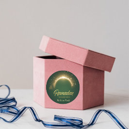 Ramdan Kareem Holiday Card Runt Klistermärke