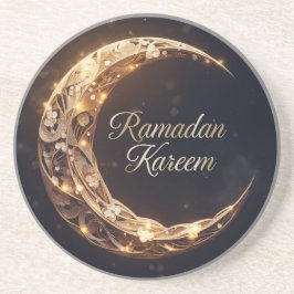 Ramdan Kareem Home decor glass coaster  Underlägg