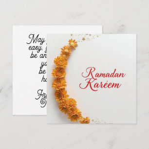 Ramdan Kareem Personlig Högtidskort Julkort