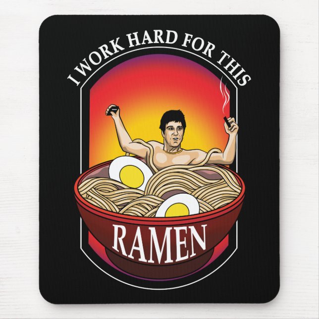 Ramen Älskare Gangster Musmatta (Framsidan)