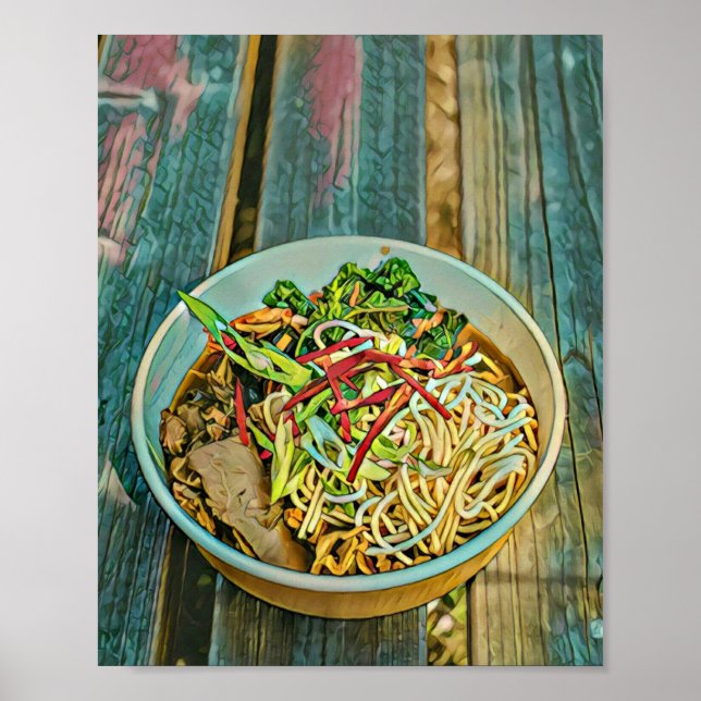 Ramen älskare-gåva poster (Framsidan)