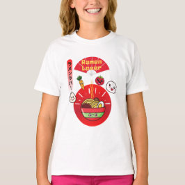 RAMEN ÄLSKARE KAWAII STIL T SHIRT
