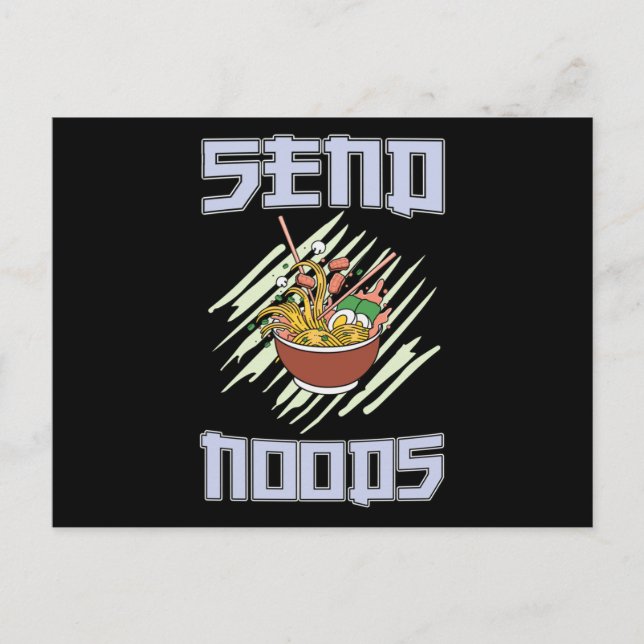 Ramen Älskare Team | PERFEKT Vykort (Framsida)