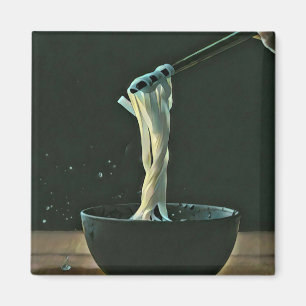 Ramen älskare-teckningar magnet