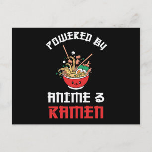 Ramen & Anime Älskare Perfekt Gift Vykort