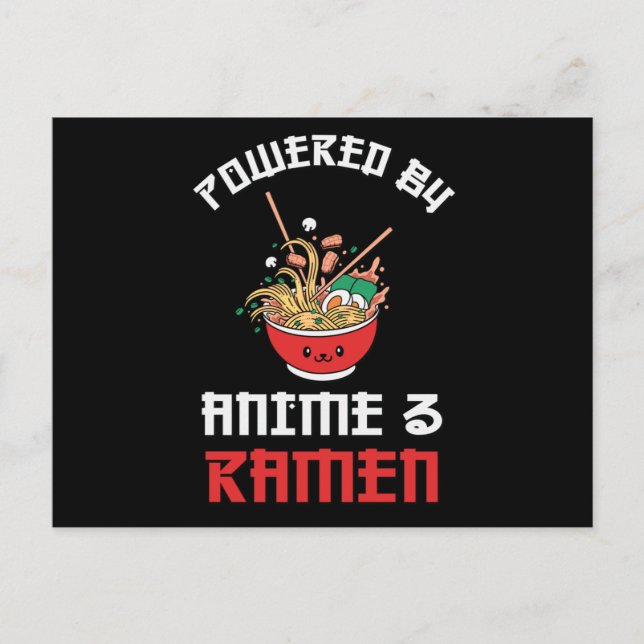 Ramen & Anime Älskare | Perfekt Gift Vykort (Framsida)