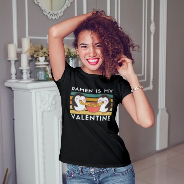 Ramen är min valentin, Cute älskare T Shirt (Skapare uppladdad)