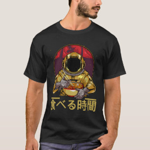 Ramen Astronaut Soba Udon Bowl Anime Manga Noodle T Shirt