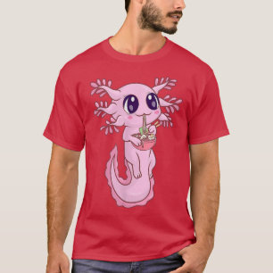 Ramen Axolotl Kawaii Anime Japansk Matpresent Teen T Shirt