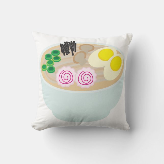Ramen Bowl Kudde (Framsida)