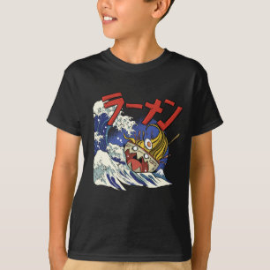 Ramen-Bowl under havets storm T Shirt