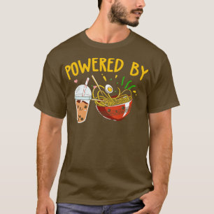 Ramen Bubble Tea Boba Japanska noodles T Shirt