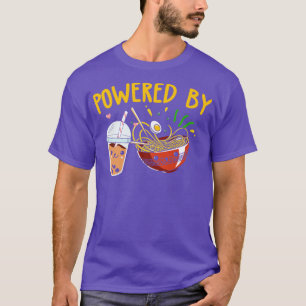 Ramen Bubble Tea Boba Japanska noodles T Shirt