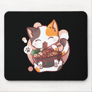 Ramen Cat Anime Bowl Kawaii Neko Japanska Musmatta