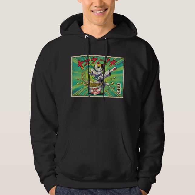 Ramen Cat Hoodie (Framsida)