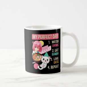 Ramen Cat Kawaii Anime Jape Food Girls Officia Kaffemugg