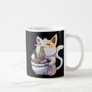 Ramen Cat Kawaii Anime Jape Japp Kaffemugg