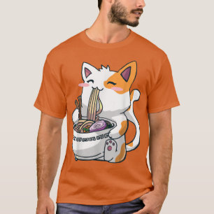 Ramen Cat Kawaii Anime Otaku T Shirt