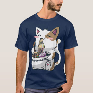 Ramen Cat Kawaii Anime Otaku T Shirt