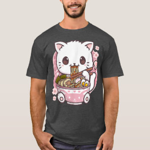 Ramen Cat Kawaii Anime Ramen Cat Lovers Kawaii T Shirt