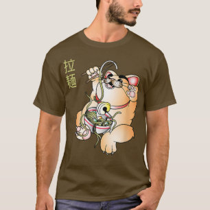 Ramen Cat Kawaii Anime T Shirt