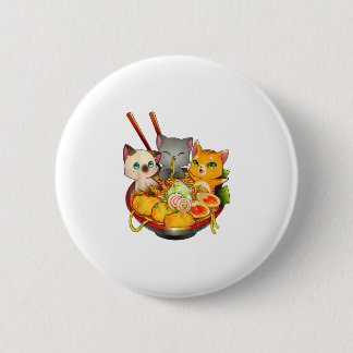 Ramen Cat Kawaii Neko Anime Otaku Cats Japanska Knapp