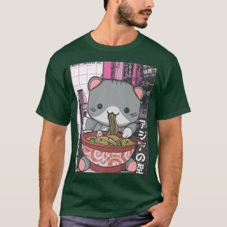Ramen Cat Lover Kawaii Anime1494 T Shirt