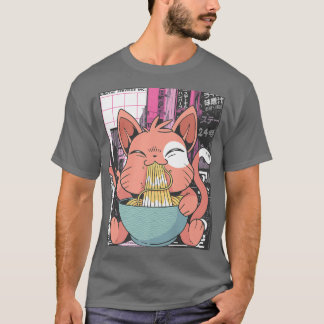 Ramen Cat Lover Kawaii Anime 1495 T Shirt
