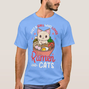 Ramen Cat Neko Anime Kawaii Otaku T Shirt