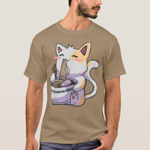 Ramen Cat T Kawaii Anime Tee Japangift 
