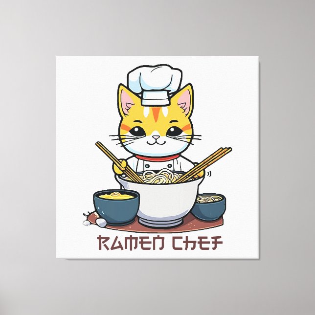 Ramen Chef Canvastryck (Framsida)